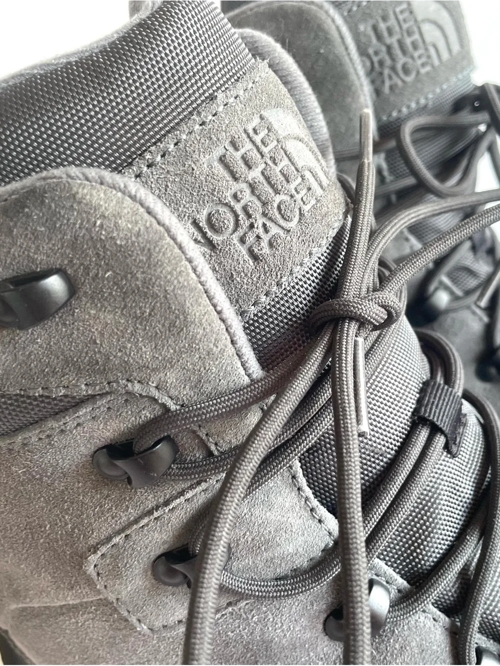 The North Face Black Gray Waterproof Winter Snow Hiking Boots Men's Size 13